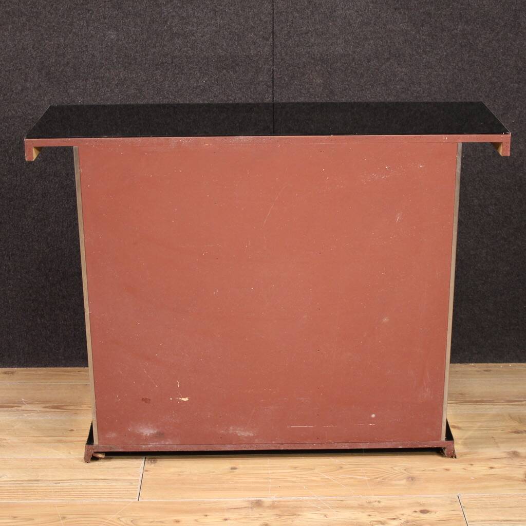 Console miroir design italien des années 70