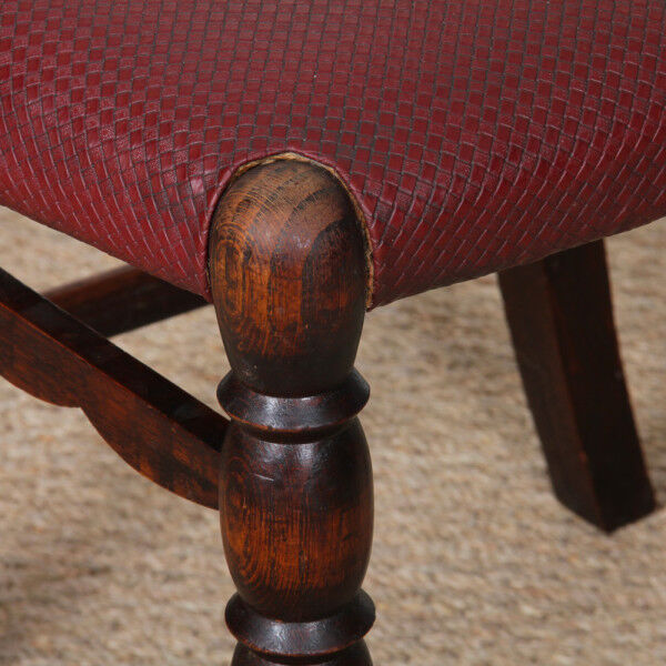 Set of 6 Art Deco chairs, French work from the 1930s.