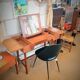 Scandinavian hairdresser in teak designer Svend Aage Madsen 60s