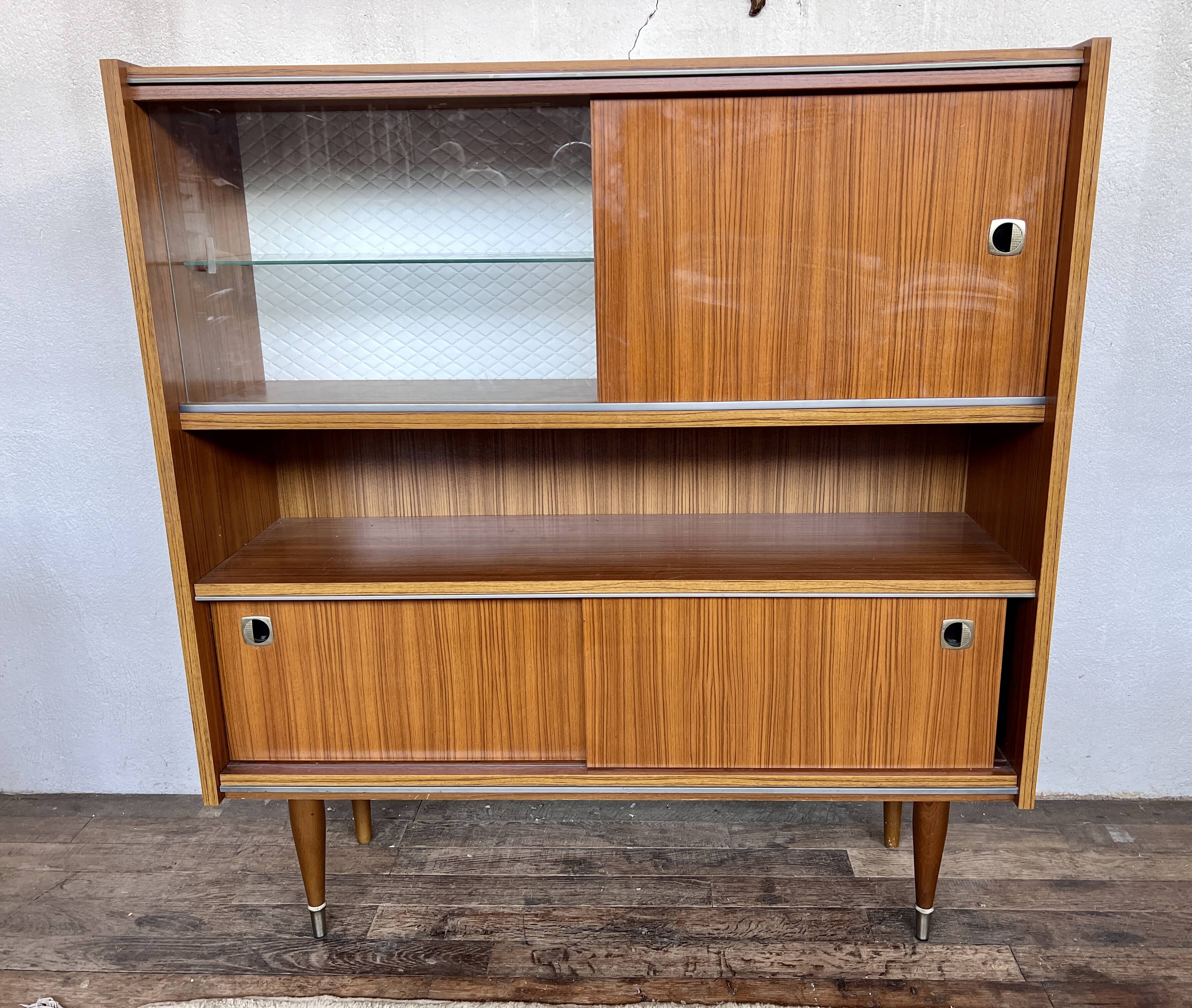High living buffet bahut scandinavian vintage 1960