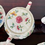 Antique Sarreguemines coffee service – “Rouen” model