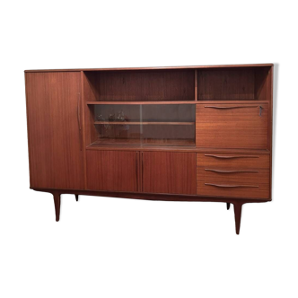 Scandinavian high sideboard, Roche Bobois, 1960s