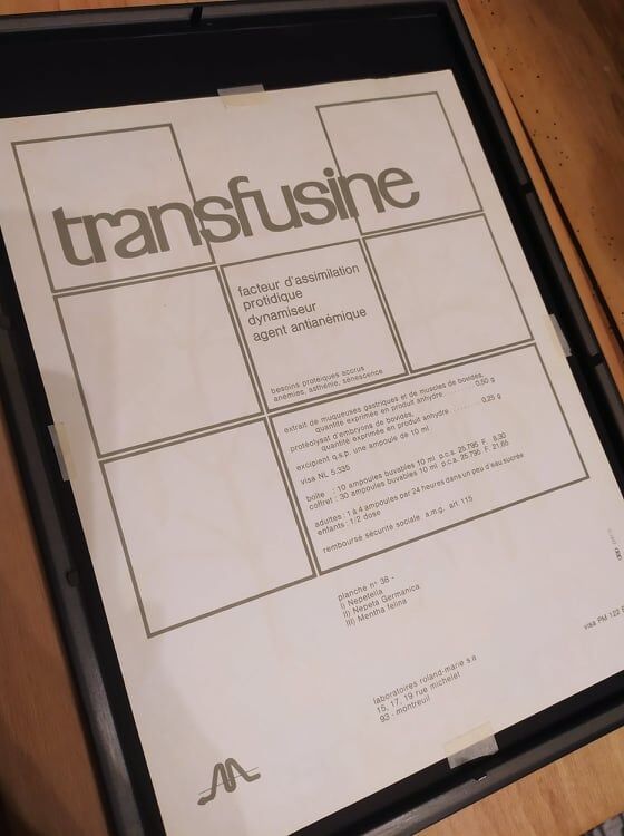 Framed pharmaceutical board