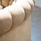 Modular sofa semicircle '70, F.lli Carloni set of 3