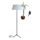 Tripod floor lamp 50s lampshade wool buckle
