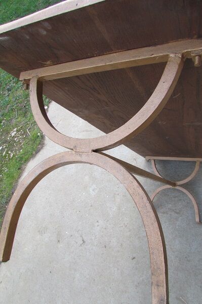 Long low table or bench