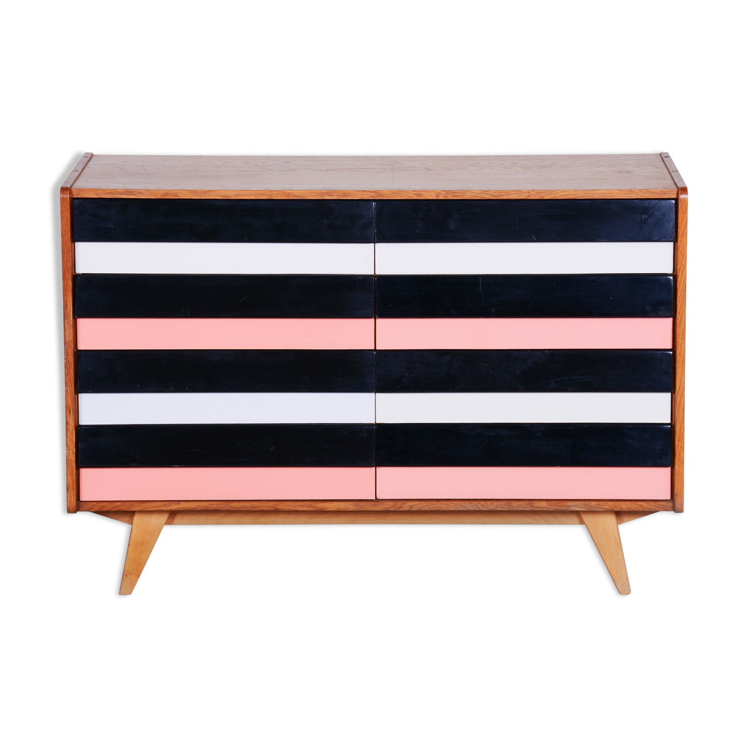 Dresser designed by Jiří Jiroutek for Interiér Praha in 1950s Czechia