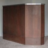 Vintage wooden bar counter