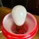 Veilleuse en opaline