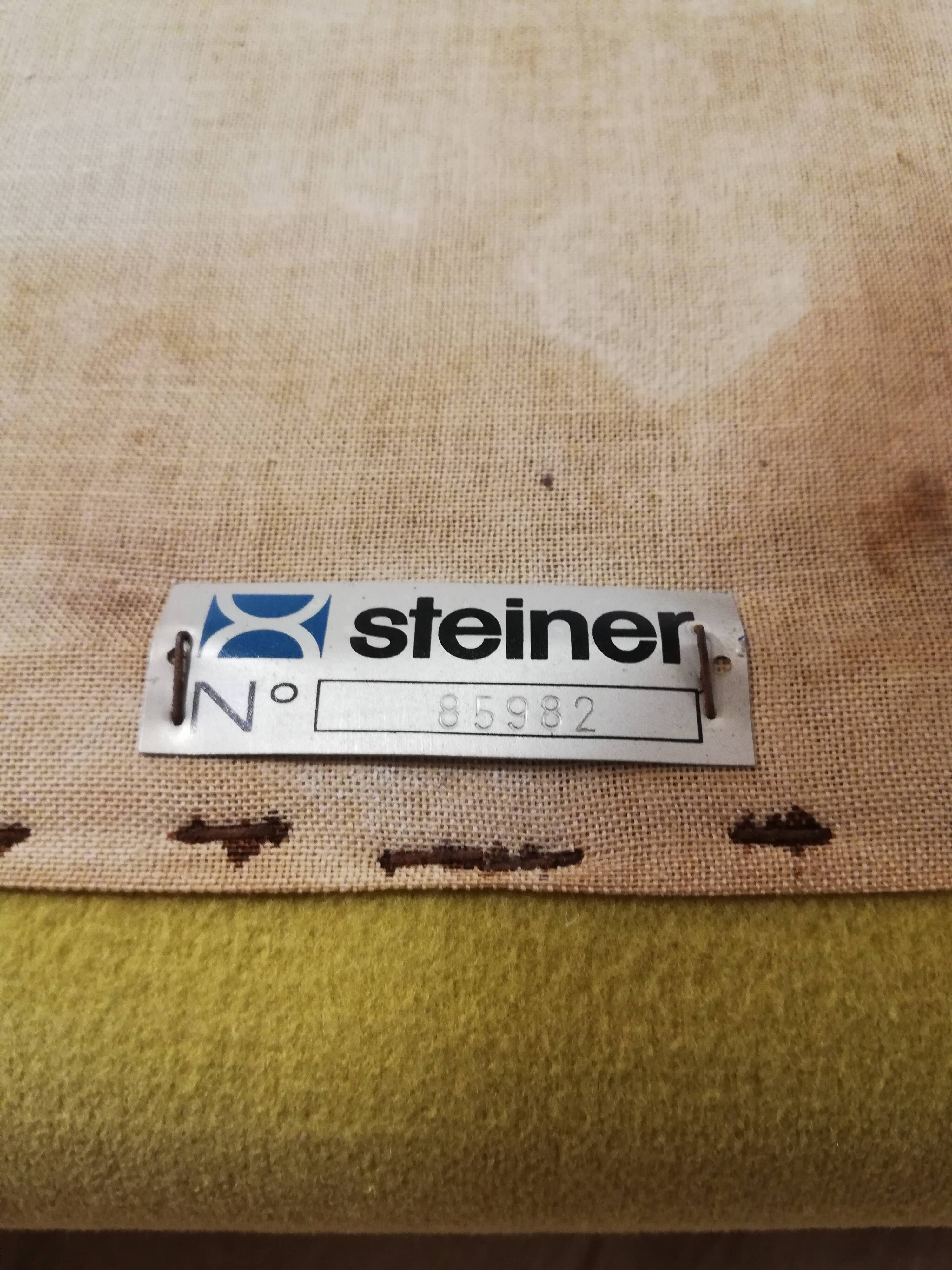 Joseph André Motte's swivel Prism chair for Steiner