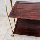 Gerinol golden serving trolley