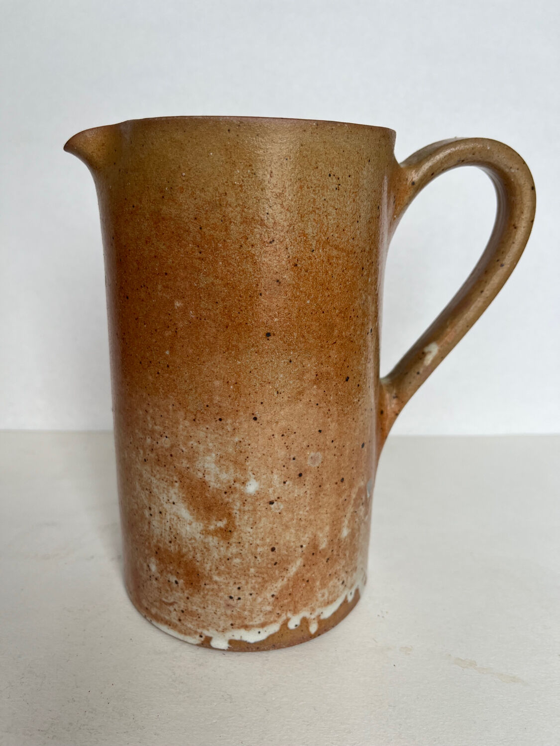 Stoneware pitcher