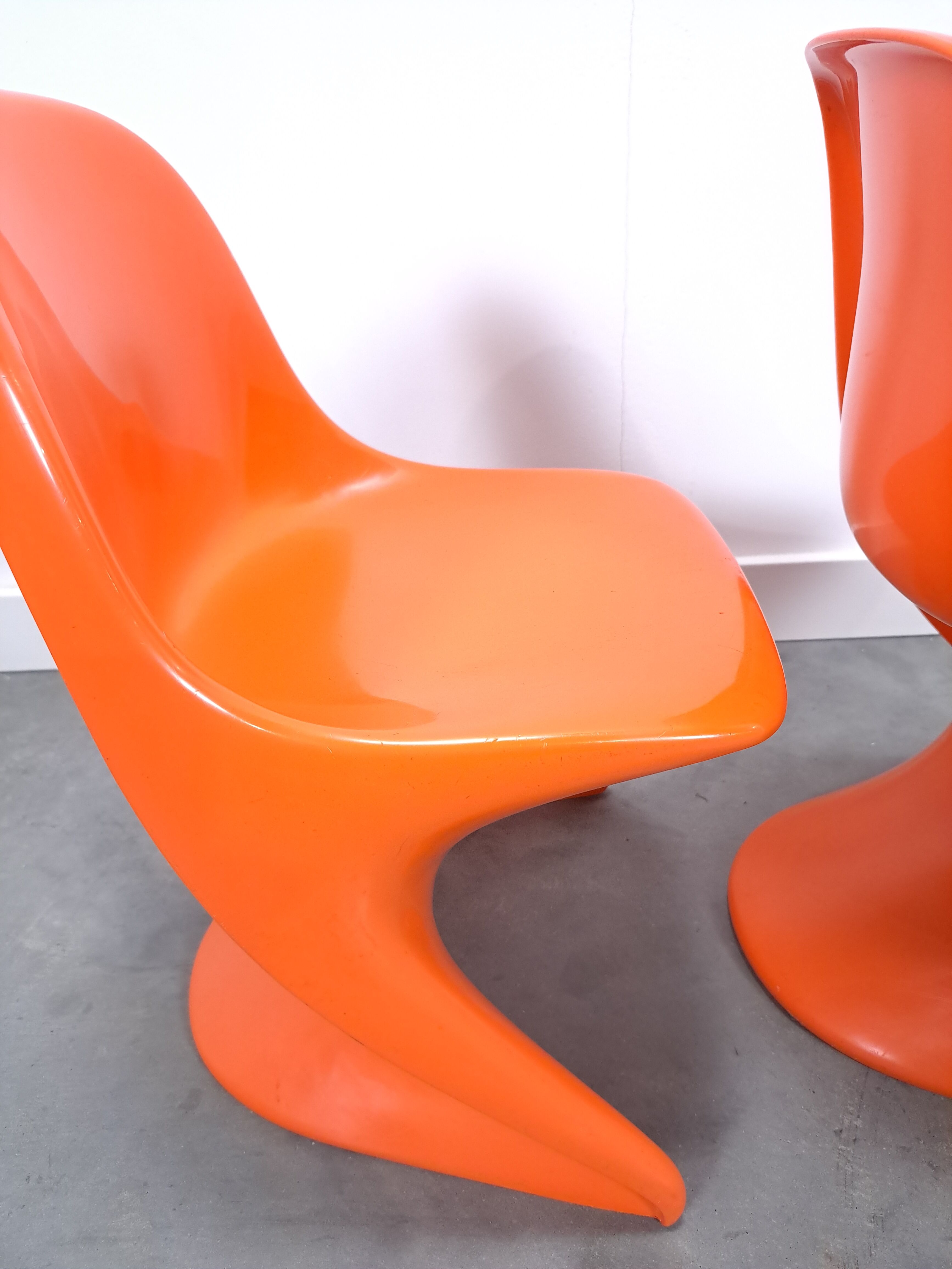 Casala, Casalino high chair 1972 orange