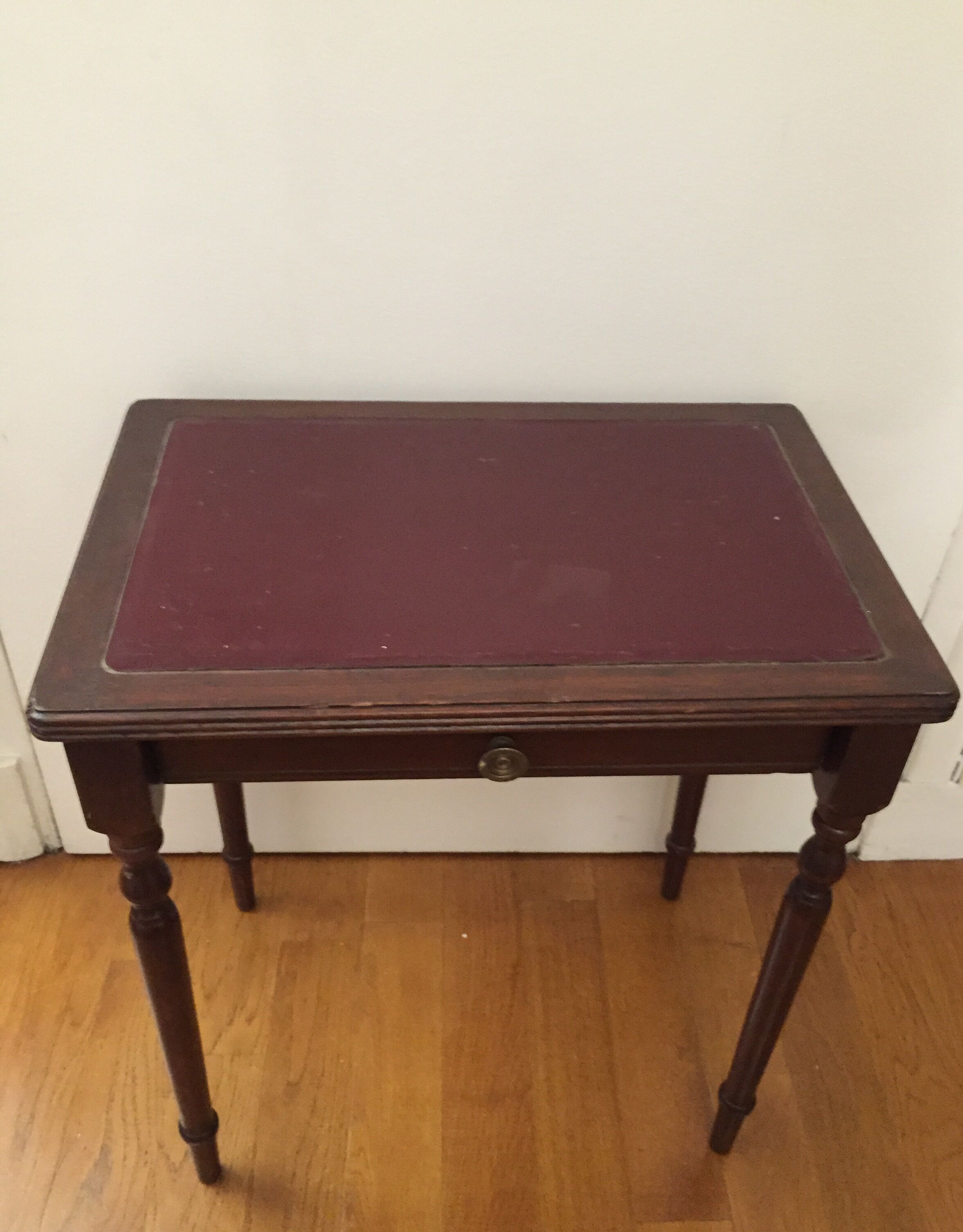 Old side table