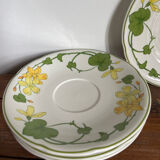 4 saucers Villeroy & Boch