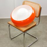 Large Space Age Model Best Pendant from Guzzini in Orange, 1970s