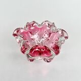 1960's Art Glass Bowl by Josef Hospodka for Chribska Glassworks, Czechoslovakia