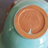 Ceramic cup signed Alexandre, Belgian
