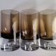 Set of 11 glasses, design by Roland Pösch Gral Glas, vintage 70s.