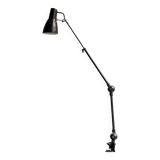 Vintage clip-on workshop lamp from the 50s/60s