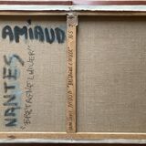 Painting - contemporary art - Brittany in winter