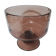 Coupe en verre soufflé bullé biot