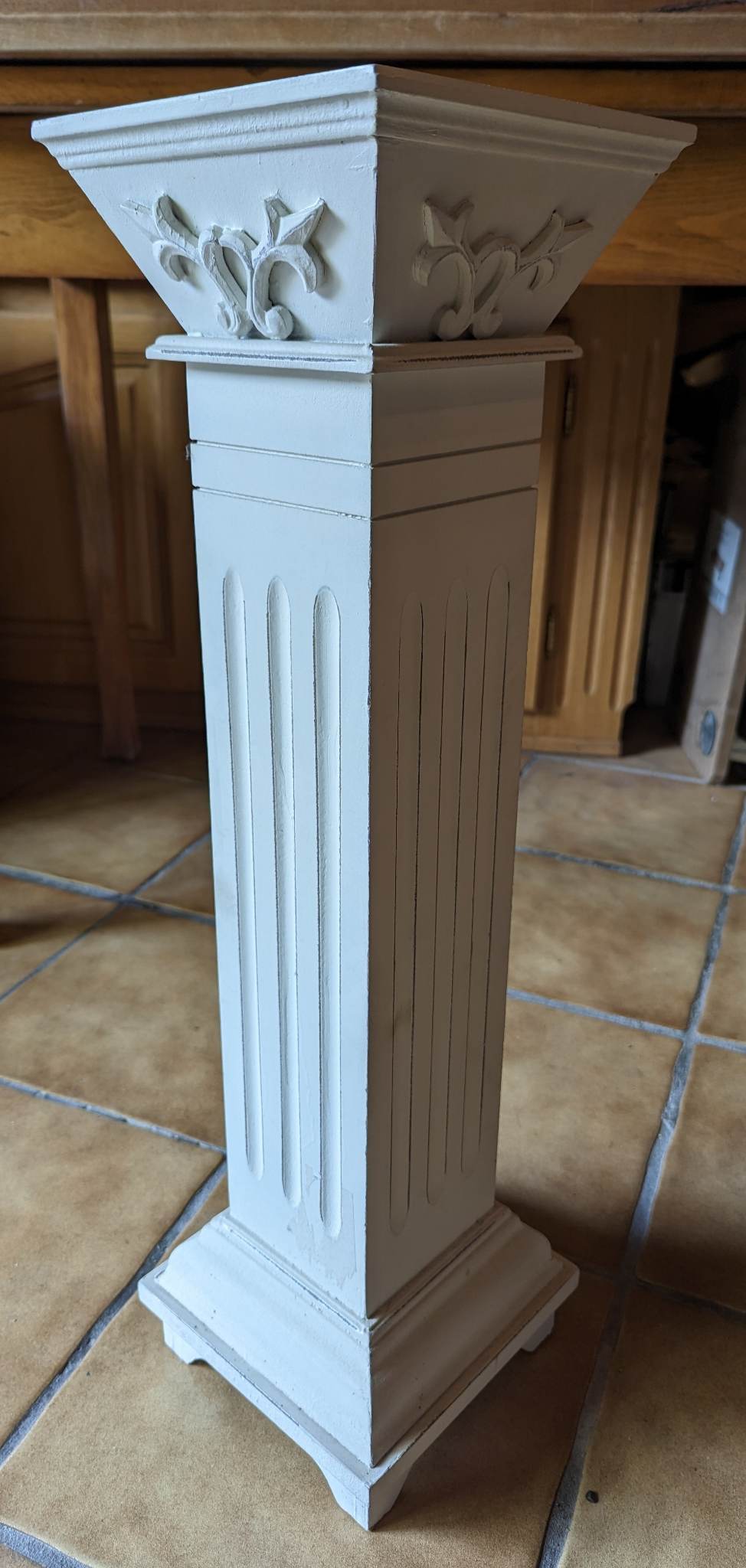 Wooden column