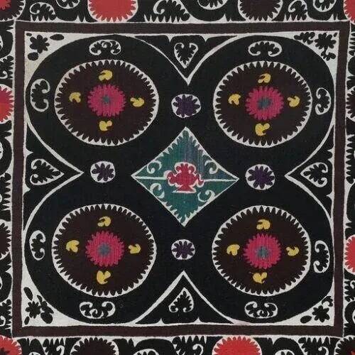 Vintage hand-embroidered tablecloth 160x165 cm