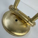Ancienne lampe potence & opaline xl vintage