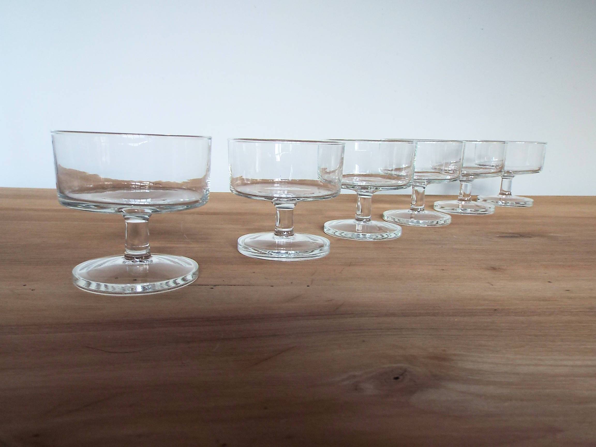 6 cavalier champagne glasses
