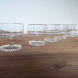 6 cavalier champagne glasses