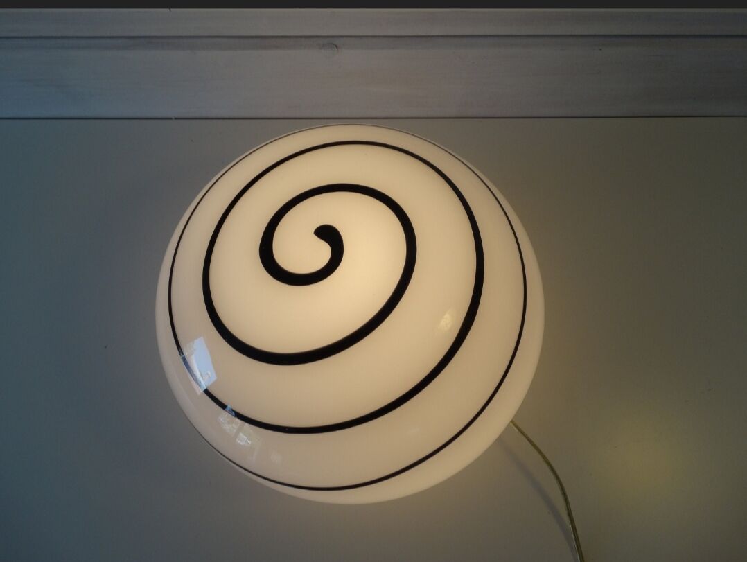 Zebra table lamp 1990