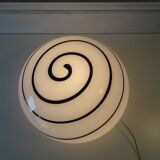 Zebra table lamp 1990