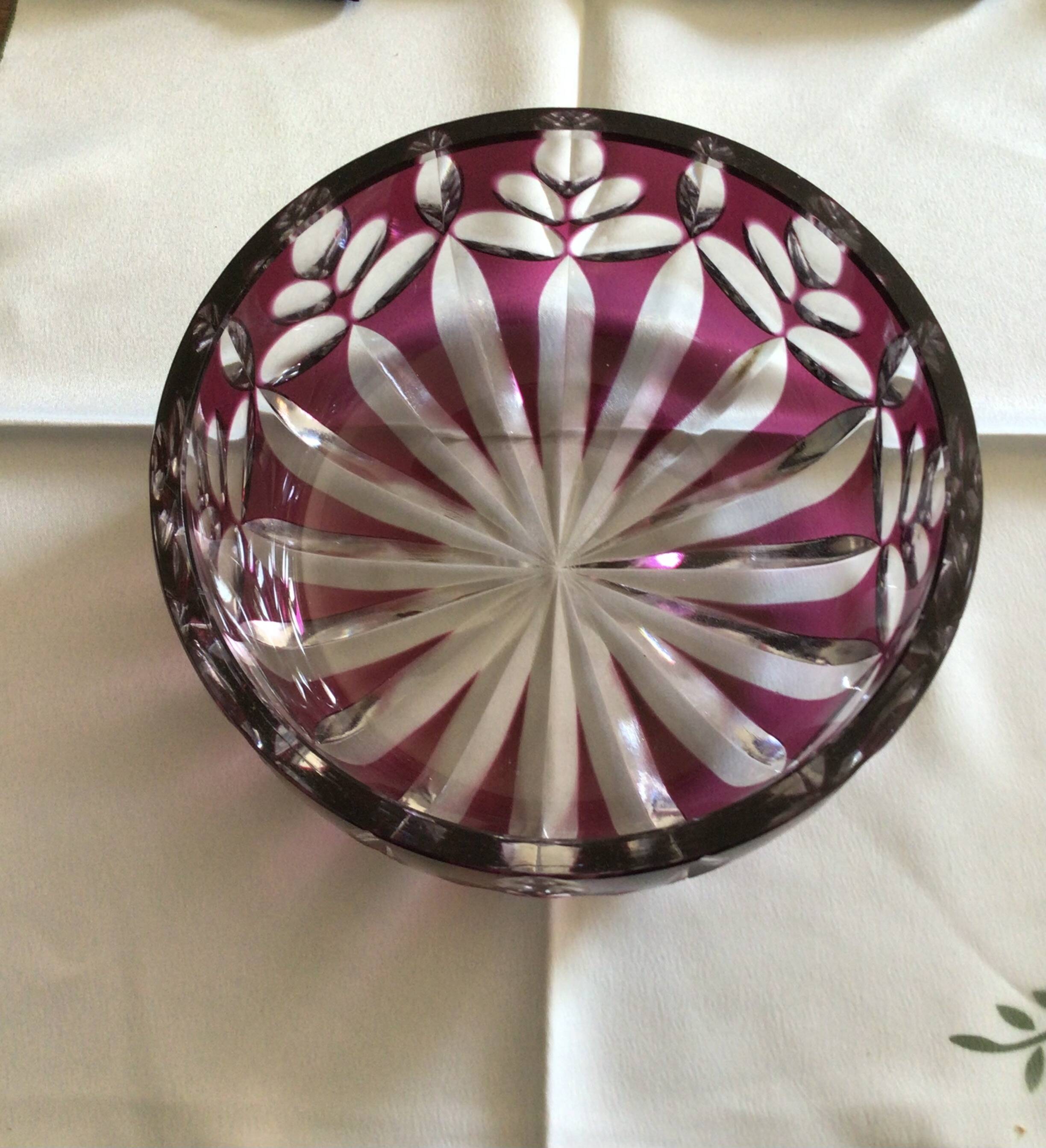 Saint Louis crystal centrepiece