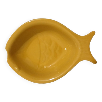 Vintage fish-shaped baking dish or mold Appolia France