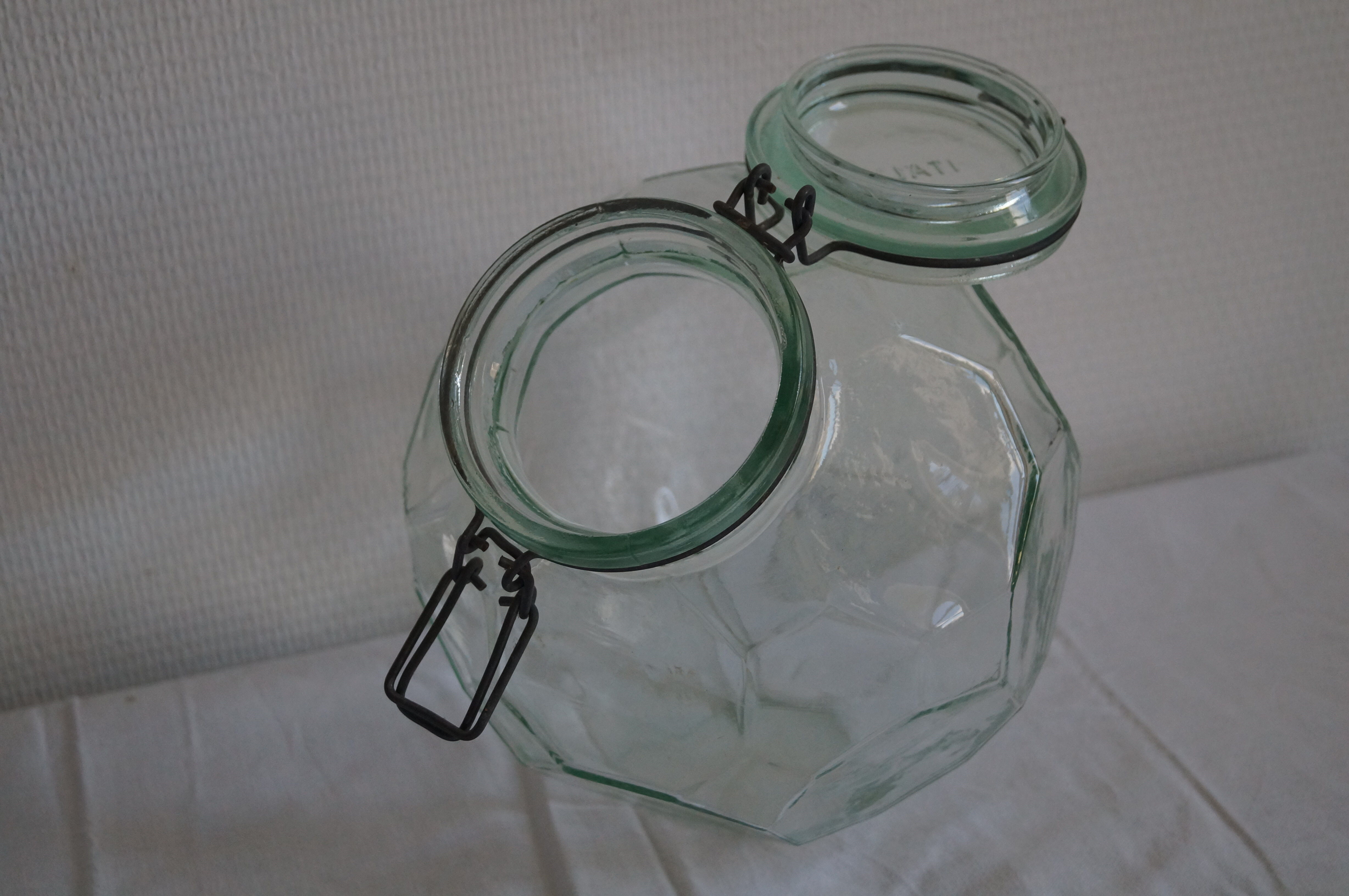 Old jar of conservation