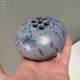 Small gorgeous vase in bluish colours/shades. Netherlands 1970s