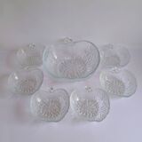 Apple-shaped dessert set
