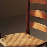 Low chair in Shaker style, United States, circa 1900