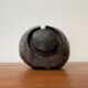 Brutalist mid-century studio pottery art sculpture from the 1960s.