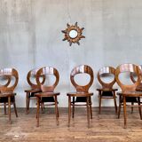 Series of 8 Baumann seagull chairs