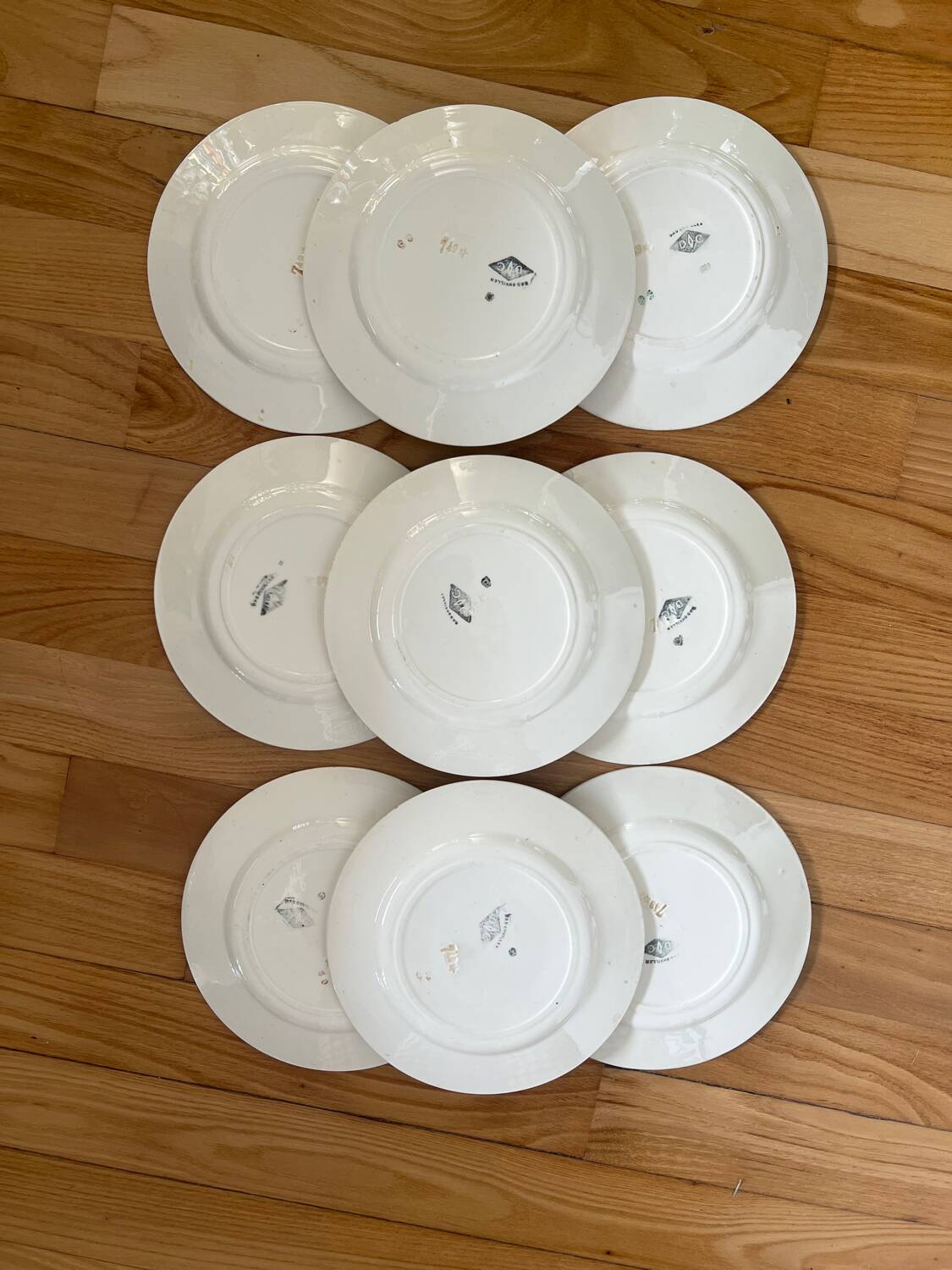 Badonvillier dessert plates