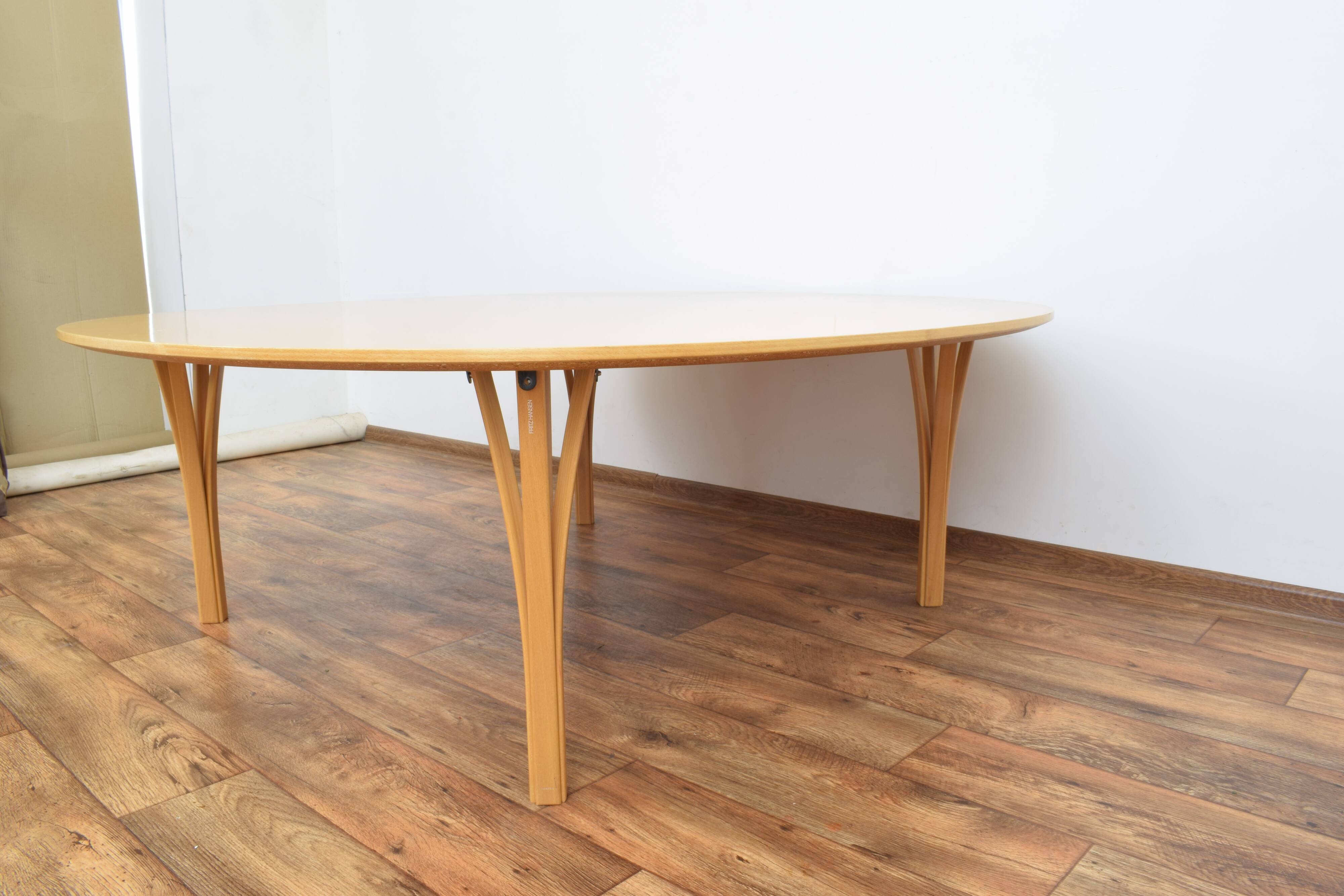 Vintage Table by Bruno Mathsson for Fritz Hansen, 1980s.