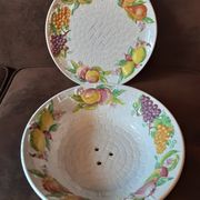 Drainer and its slippery-style plate