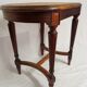 Tabouret de piano cannage