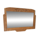 Art Deco wooden mirror