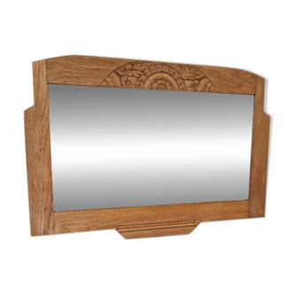 Art Deco wooden mirror