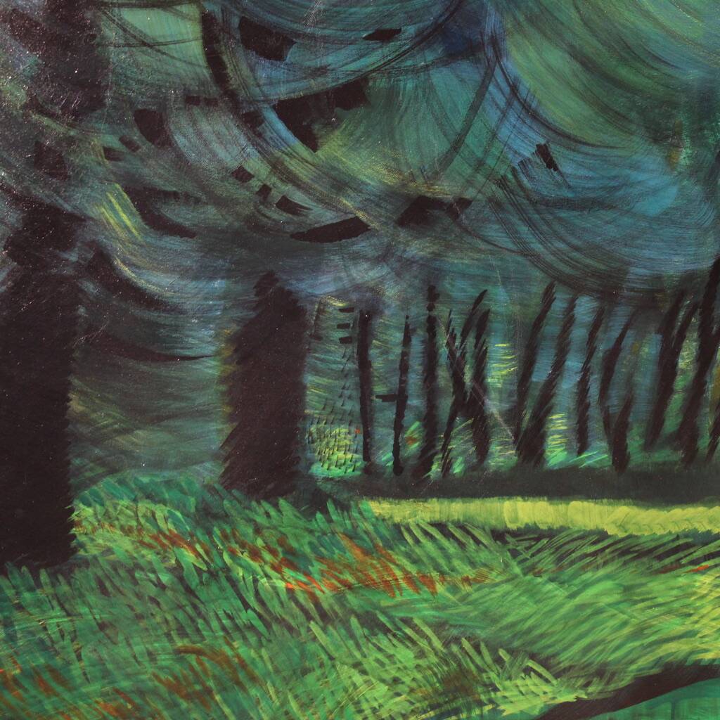 Great Italian painting dated 1993