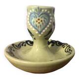 Alsatian stoneware candlestick