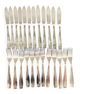 Service à poisson Christofle